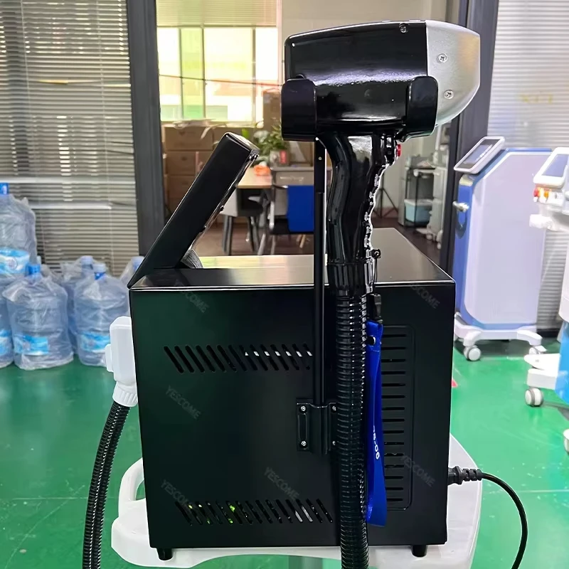 2025 أفضل 3000 واط 808nm ديود آلة إزالة الشعر بالليزر الجليد البلاتين 755 808 1064 إزالة الشعر بالليزر إزالة الشعر الدائم بالليزر