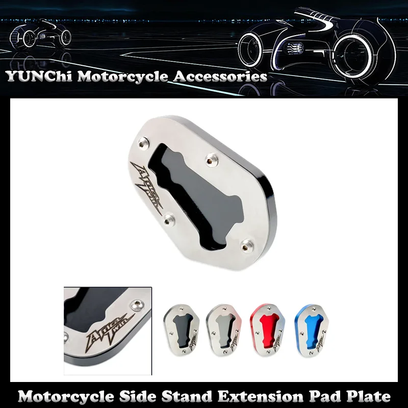 

Motorcycle CNC Kickstand Foot Side Stand Extension Pad Plate Bracket For HONDA CRF1100L Adventure Sports DCT CRF1000L AfricaTwin