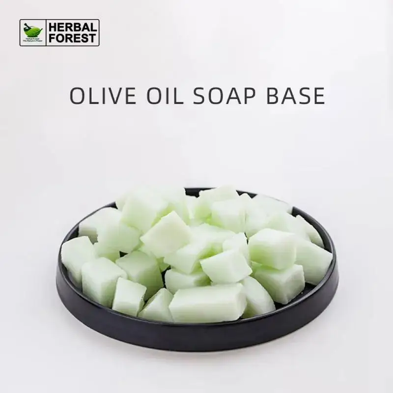 Pure Natural Olive Oil Soap Base, Melt and Pour, Vegetable Glycerin Oil, DIY Lip Balm, Handmade Soap Raw Materials