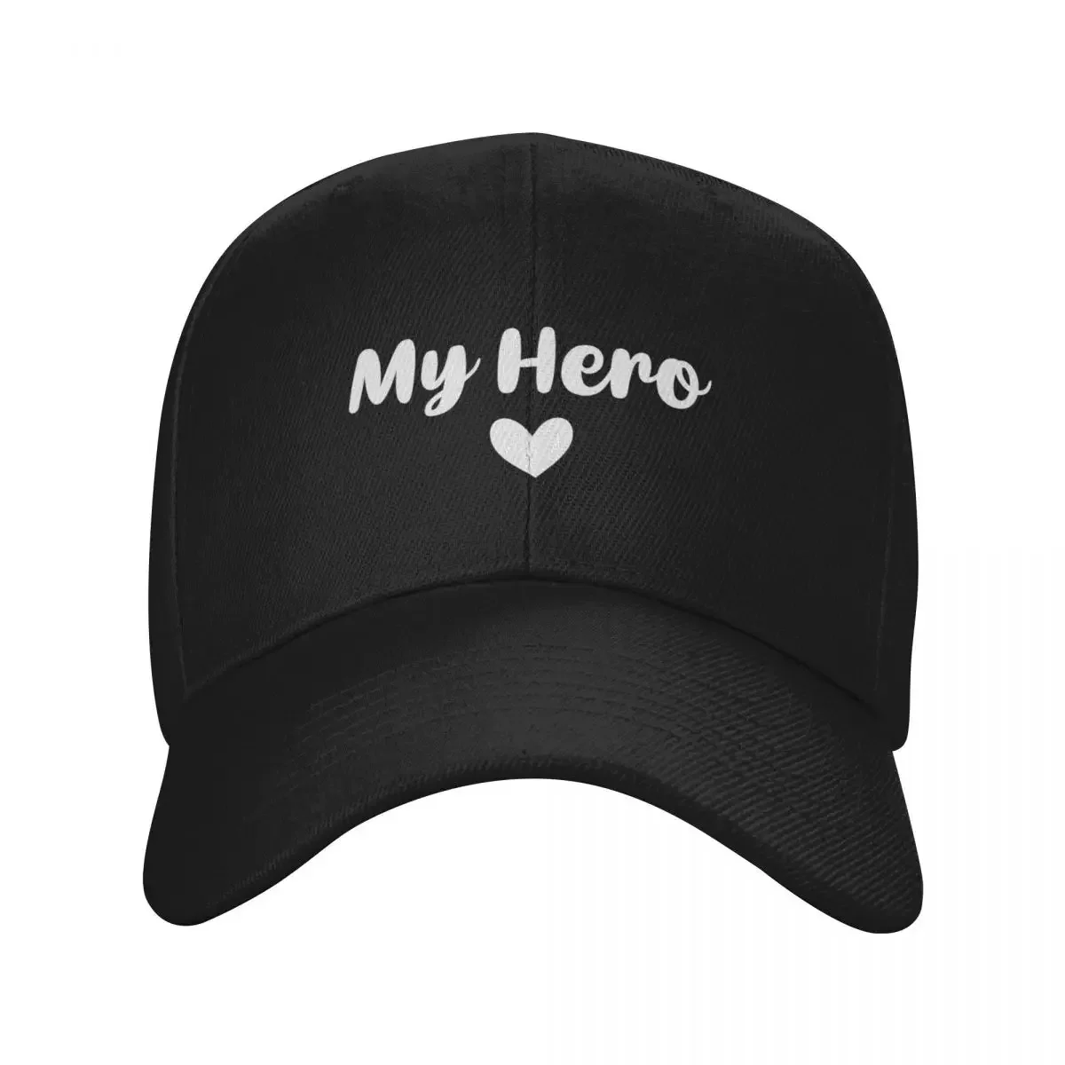 

My Hero (Pink BG) Baseball Cap Gentleman Hat Fashion Beach Women Men's