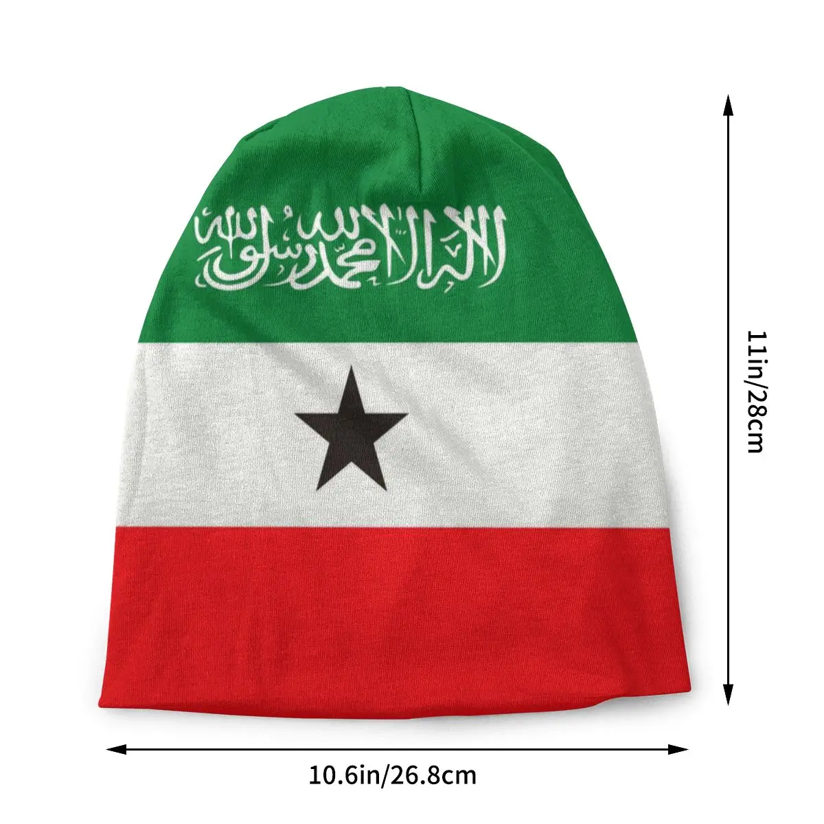Custom Cool Winter Warm Women Men Knitting Hats Unisex Adult Somaliland Flag Skullies Beanies Caps Bonnet Hats