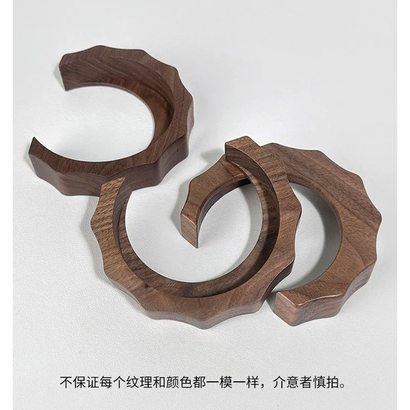 C6 Walnut Wooden Ring Anti-scalding Ring Brewing Head Modification Accessories Suitable for 3145/3006A/H Coffee Machine
