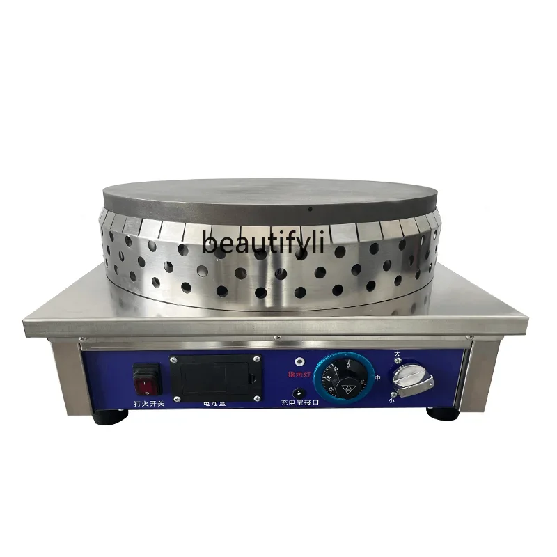 

A38 Commercial gas pancake machine Gas constant temperature, grains, pancake pan