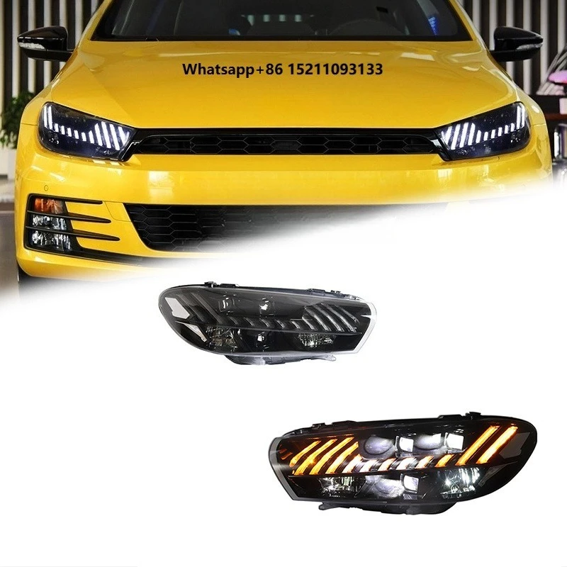Headlights 2009-2017 Projetor Headlamp Daytime Running Light Automotive Accessories