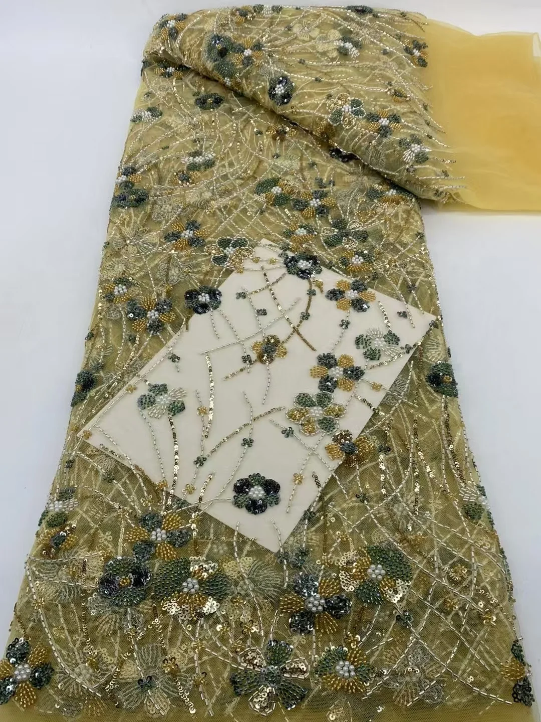 

Французская нигерийская эластичная сетчатая кружевная ткань 2026, африканский тюль, кружевная ткань высокого качества с блестками для вечерние свадебного платья