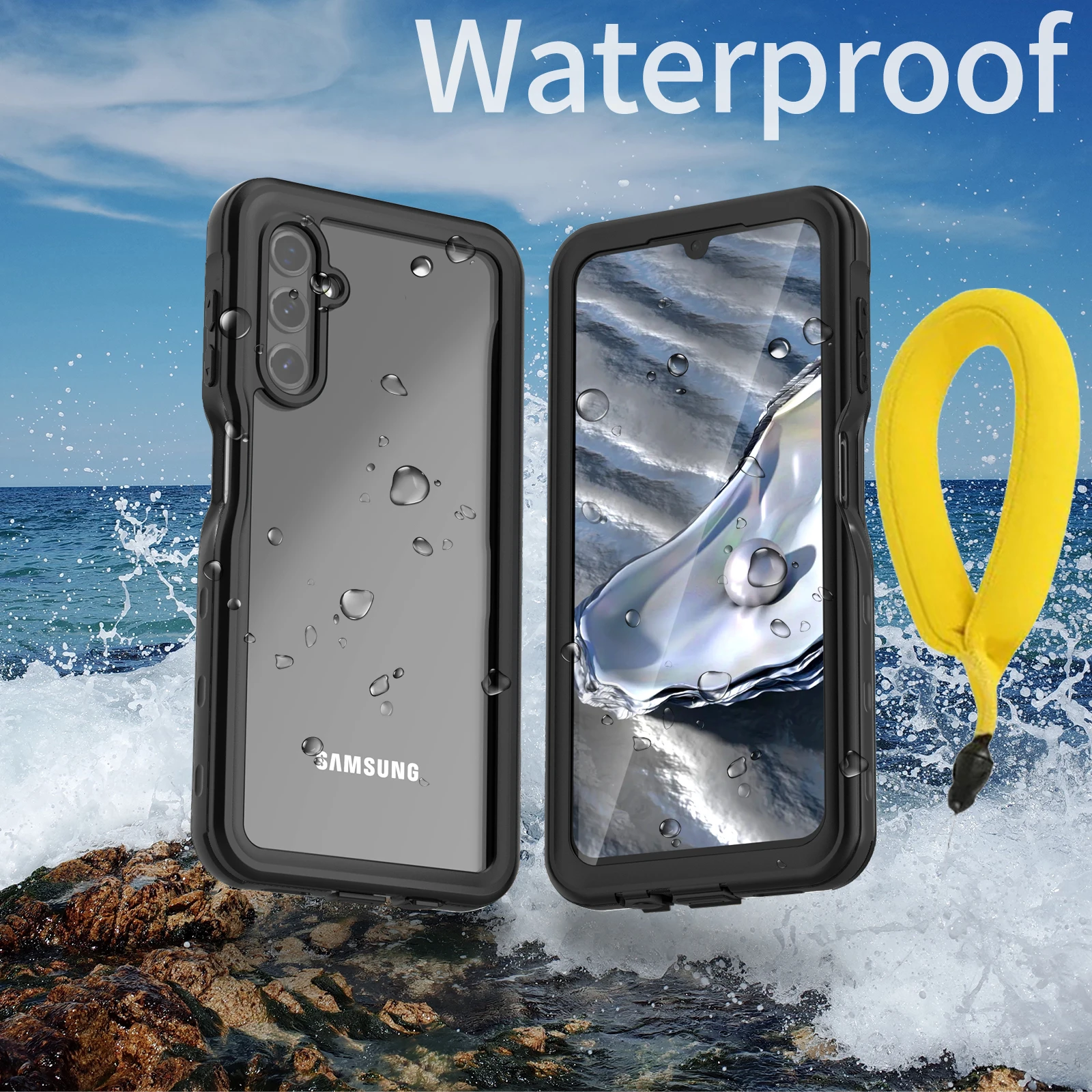 IP68 Waterproof Case For Samsung Galaxy A54 A53 A73 A33 S24 Ultra S23 Plus S22 S21 FE S20 Diving 2M Swim Outdoor Sports Cover