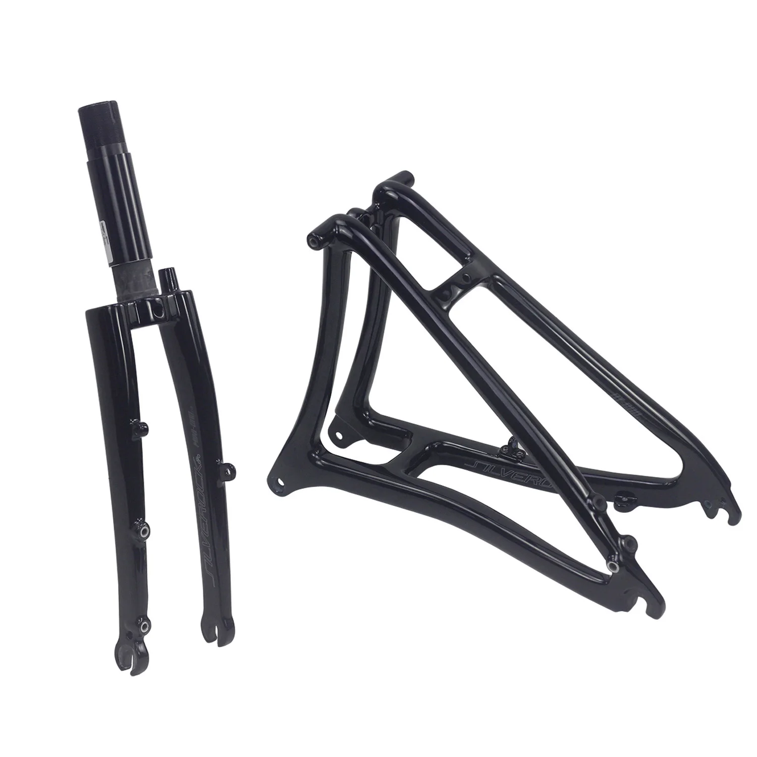 SILVEROCK Carbon Front Fork  Rear Triangle 16\