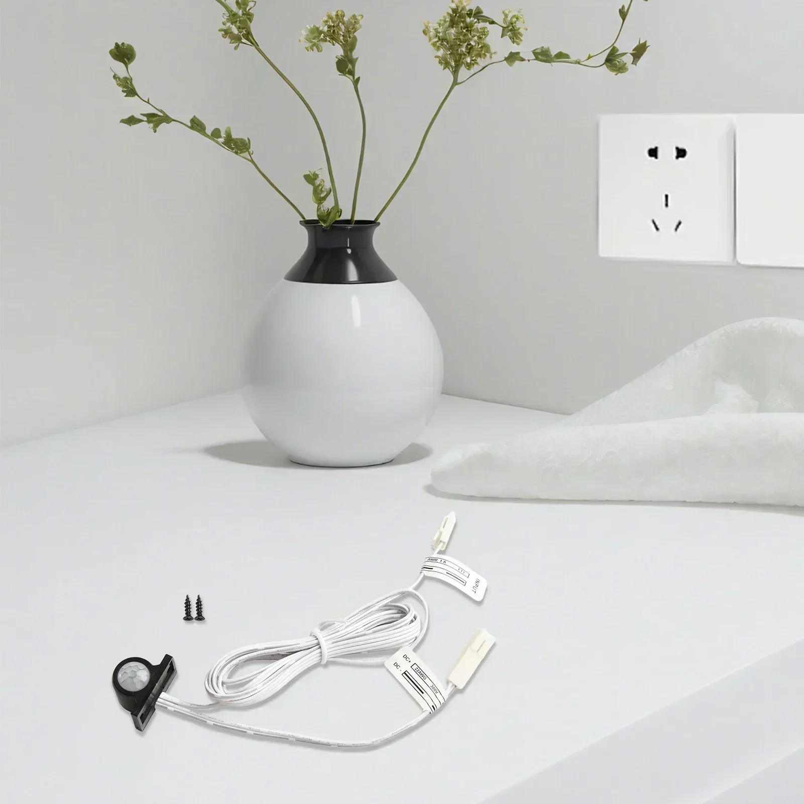 

12 В светодиодный сенсорный переключатель, автоматический PIR-датчик движения, максимальный выходной ток, 2 А, износостойкий инфракрасный индукционный инфракрасный датчик человеческого тела