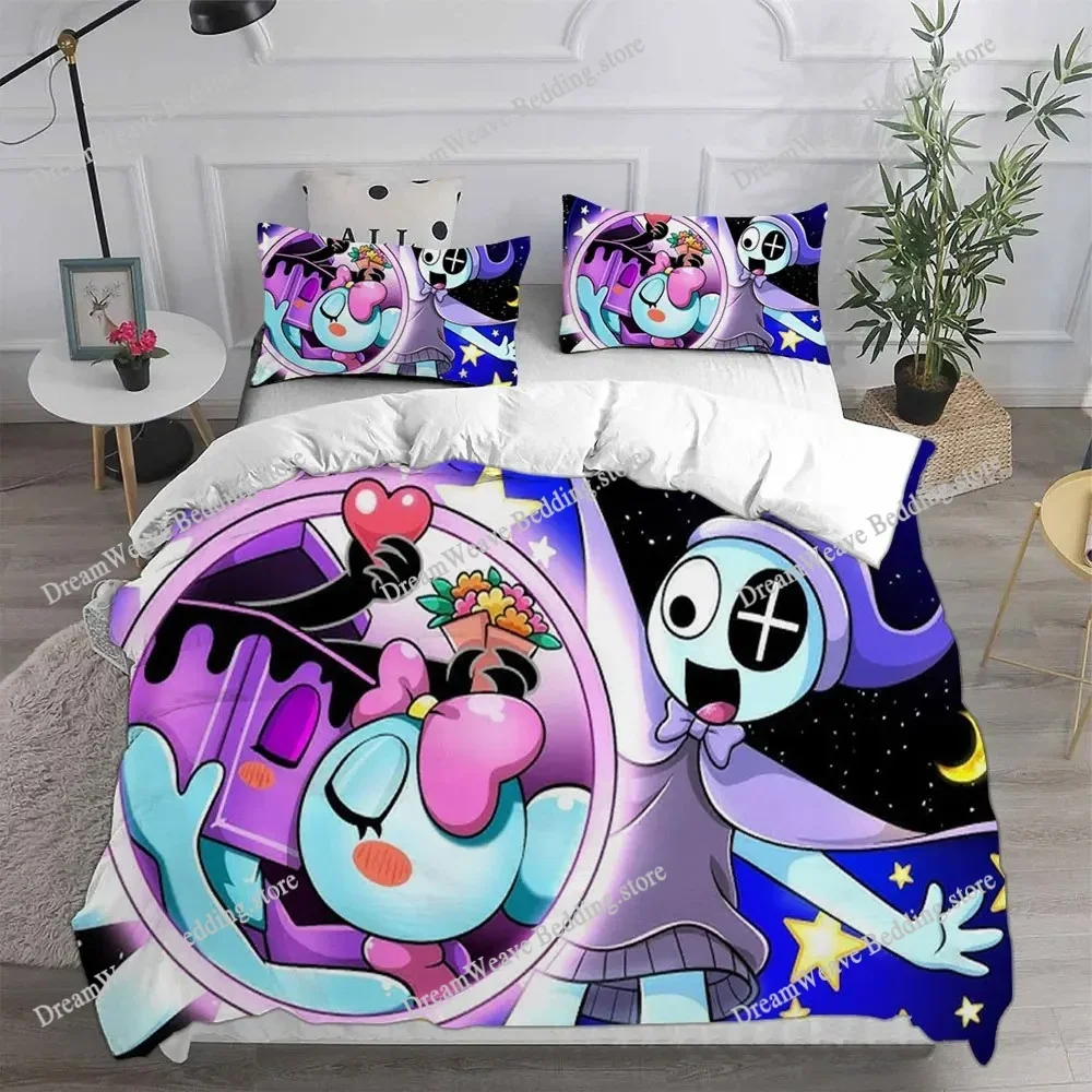 

Dandy's World Bedding Set Game 3D Printed Duvet Cover Set With Pillowcases Boy Girl Teens Kids Birthday Gift Soft Bedclothes741