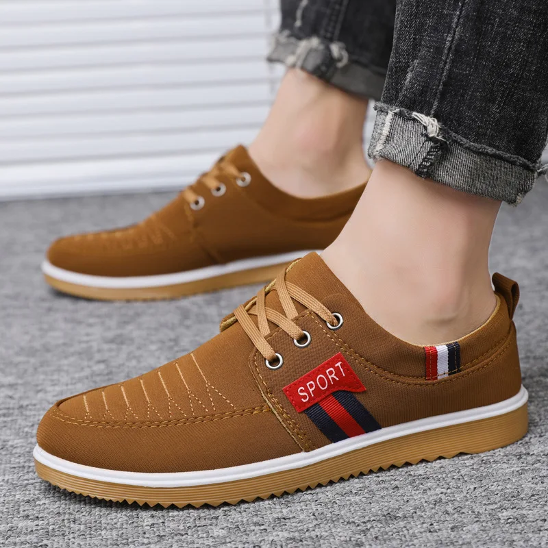 Canvas Shoes Men Spring Summer Classic Loafers Men Casual Shoes Breathable Walking Flat Men Shoes Sneakers tenis masculino