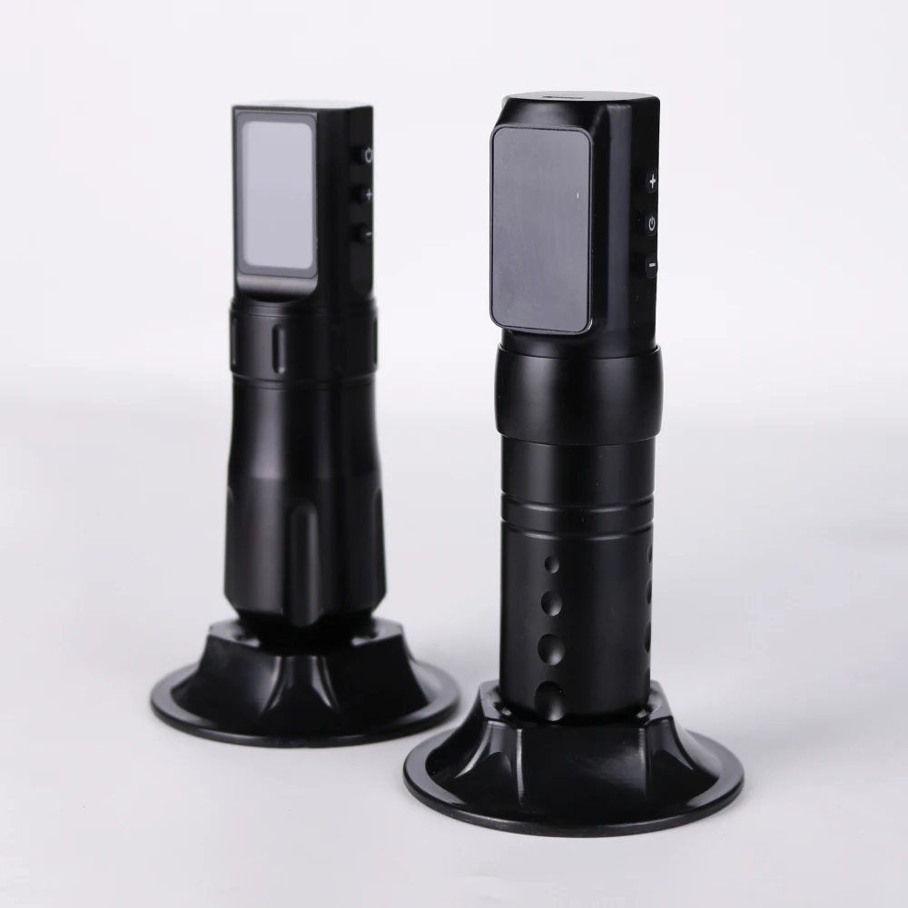 1/2 قطعة جديد أسود البلاستيك ماكينة رسم الوشم التجميلي حامل قلم عرض قوس تخزين الرف صينية دائمة إطار دعم الوشم الملحقات #1