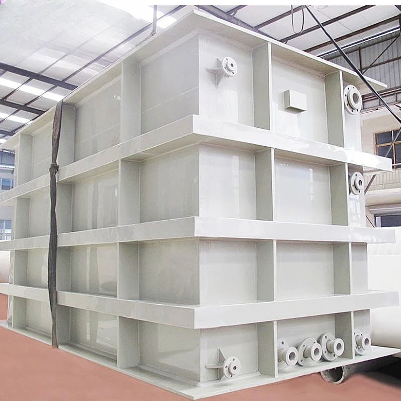 Electroplating spraying cleaning line matching PP tank, strong acid and alkali corrosion-resistant sink electroplating pool