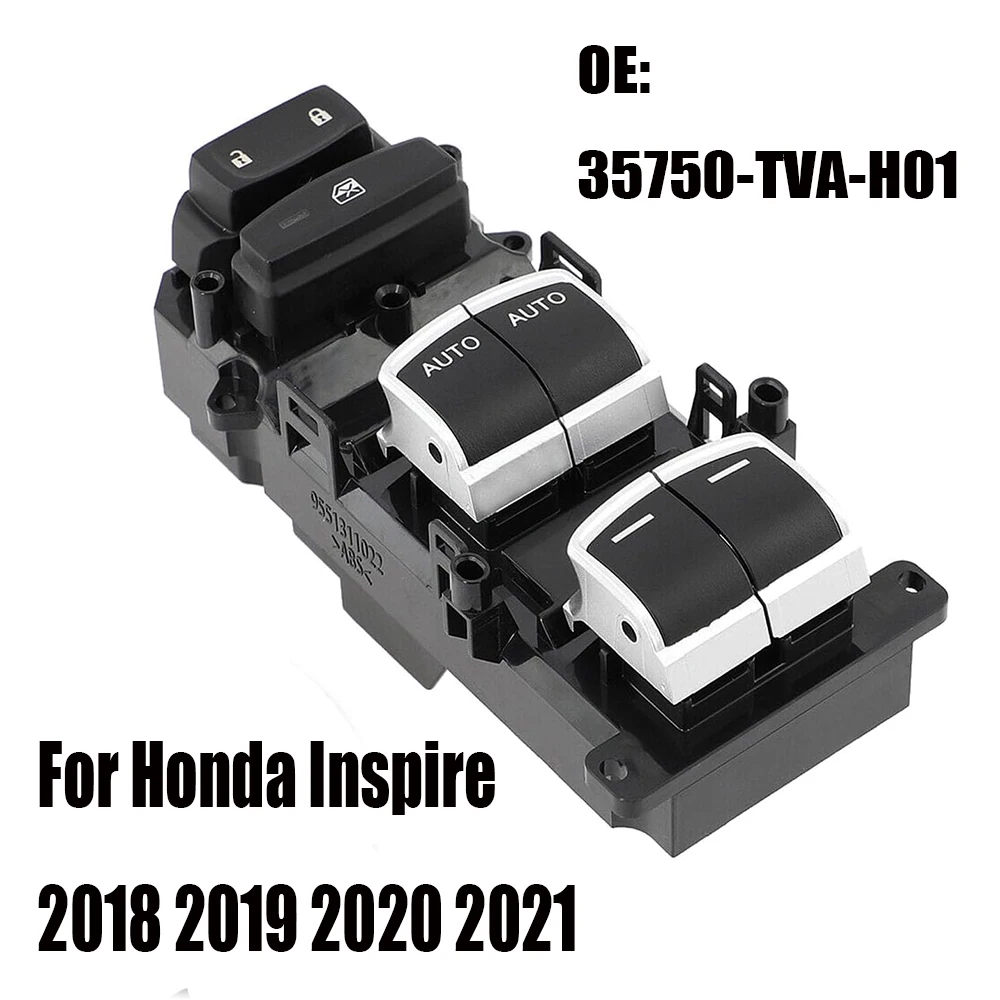 

Автомобильные аксессуары 35750-TVA-H01 электрический выключатель стеклоподъемника для Honda Inspire 2018-2021 кнопки управления передним водителем и боковым подъемником