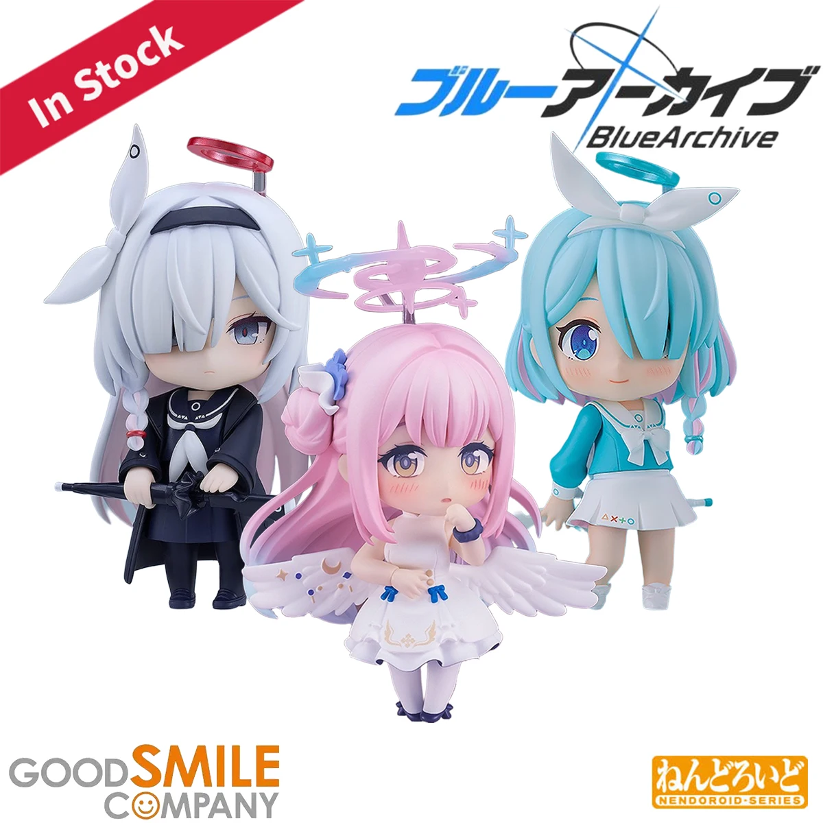 

Оригинальные экшн/куклы Good Smile Company Nendoroid ( # 2423) ( # 2603) ( # 2245) Blue Archive Misono Mika Plana Arona H=100 мм