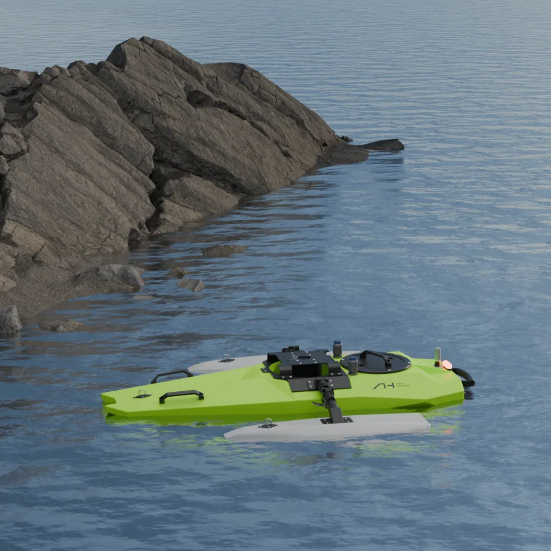 Unpowered Trimaran USV Utilizing ADCP for Autonomous Hydrological Observation