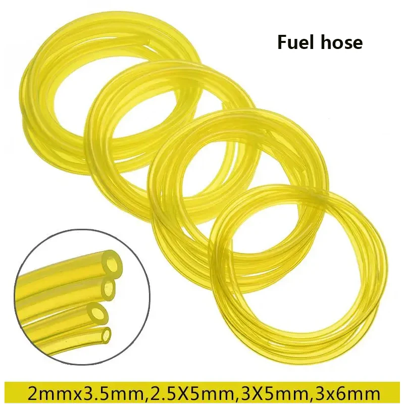 Il tubo del carburante ciascuno di 2 mm/2,5 mm/3 mm viene utilizzato per un sintonizzazione fine del tubo del carburante dell'utensile del ventilatore della sega elettrica per la maggior parte dei piccoli motori