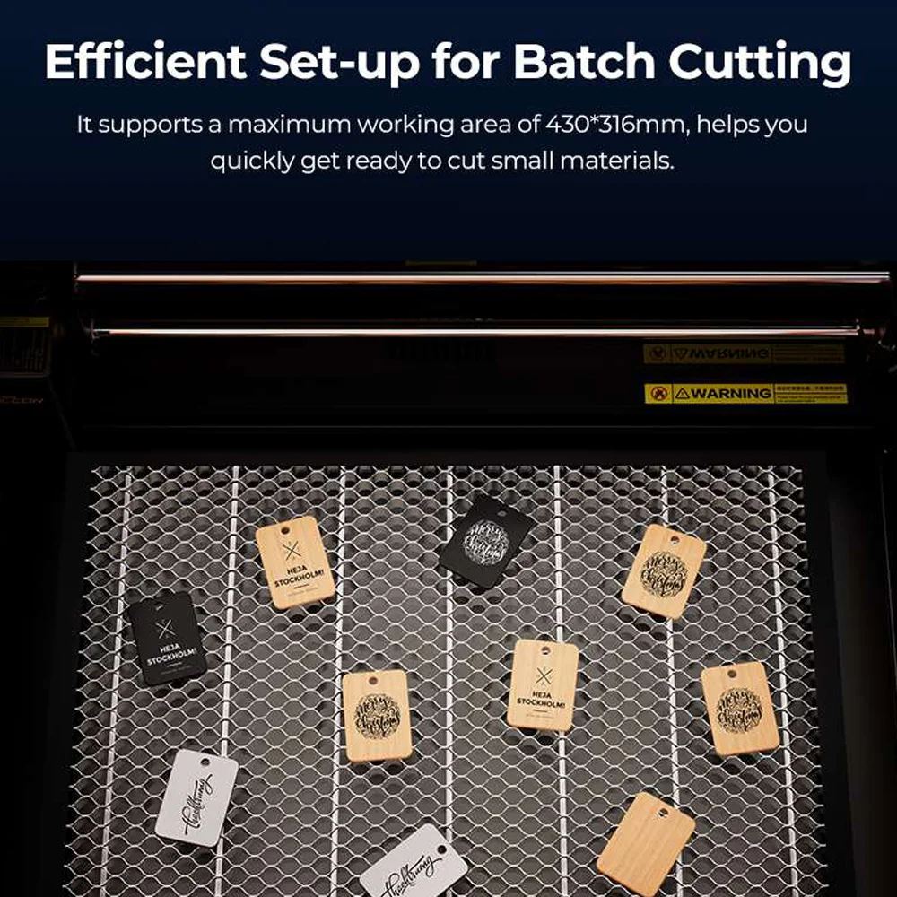 

Рабочая поверхность Creality Falcon A1 Honeycomb 460*346 мм, сотовая платформа для лазерного гравера Falcon A1 10W