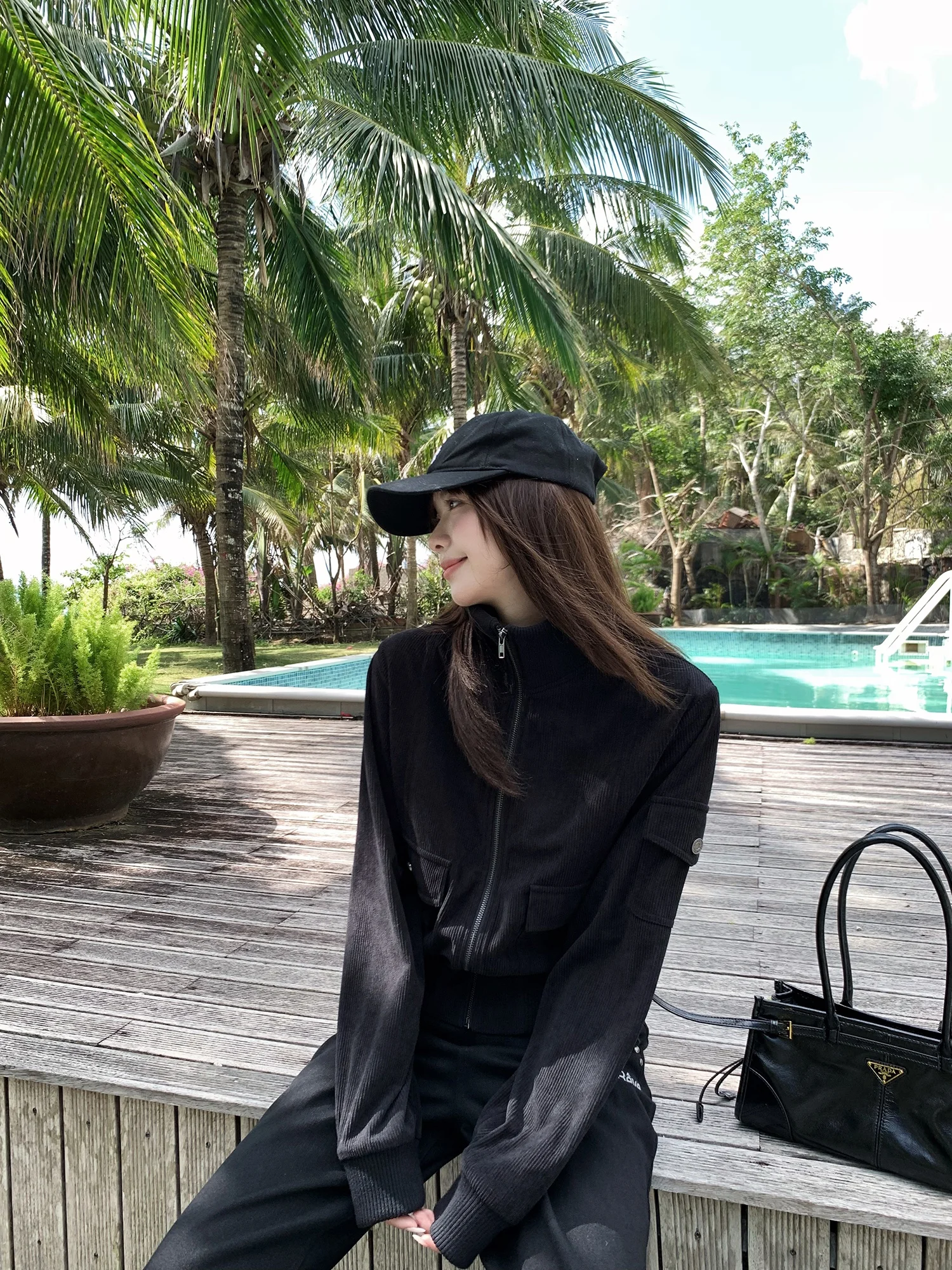 

Женская вельветовая куртка Cleanfit Sle с воротником-стойкой и 3D-эффектом, повседневная верхняя одежда от бренда Xiao Jun Jun