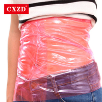 CXZD Women Sauna Flat Abdomen Plastic Belt Burning Fat Sport Fitness Waist Elastic Tummy Sweat Body Shaper Weight Loss Belt