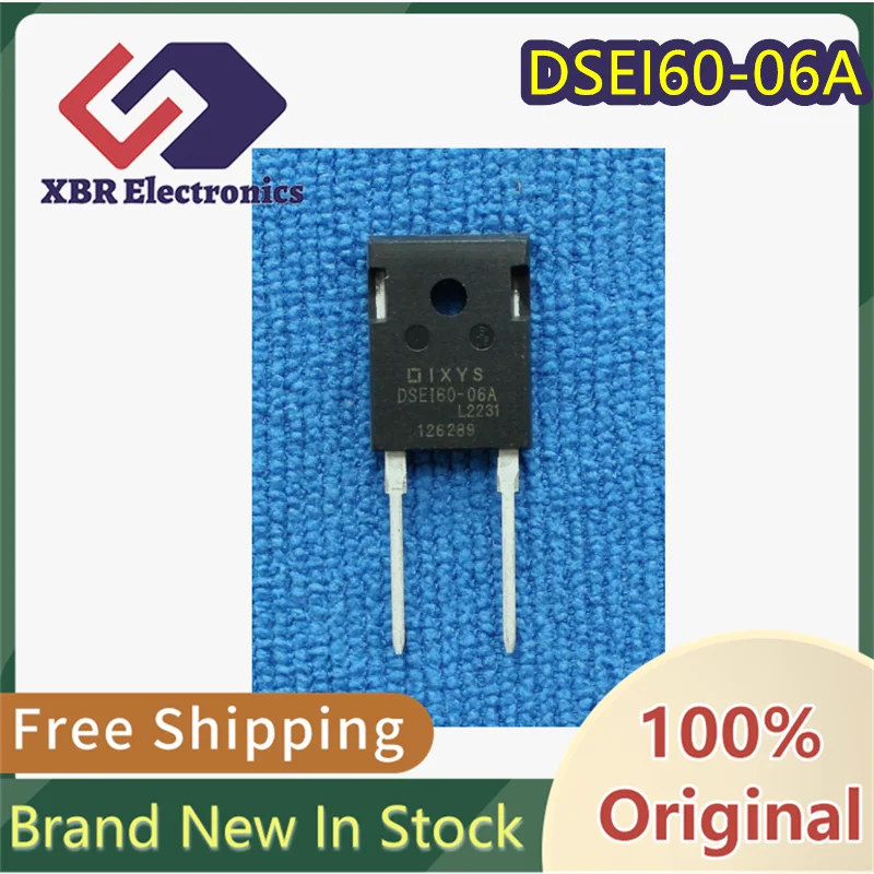

(5/50 piece) DSEI60-06A DSEI60-06 DSEI60 TO-247 Fast Recovery Diode Power Transistor Brand New Genuine Original Free Shipping