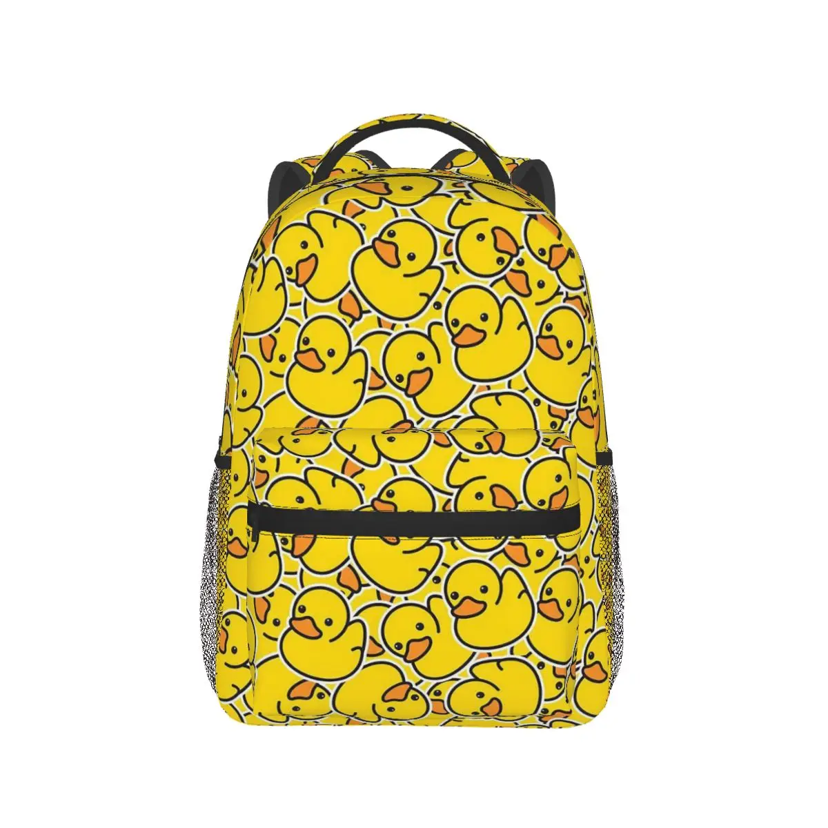 

Little Yellow Duck Pattern Backpack Hot Sale Daypack Large Capacity Boys Girls BookBag School Bag Shoulder Bags for Men Women