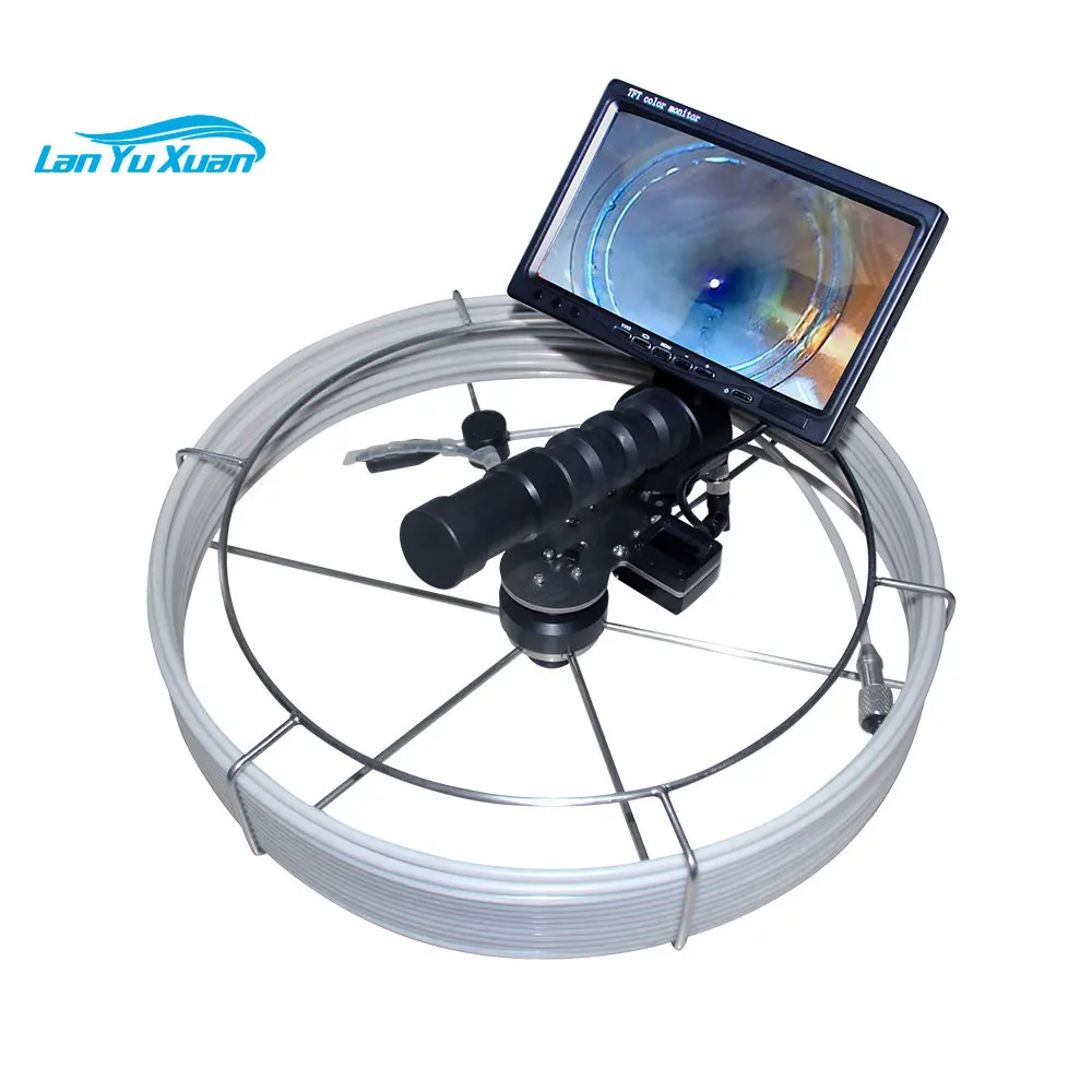 

37mm camera head pipe video inspection push rod camera for drain sewer pipe detection