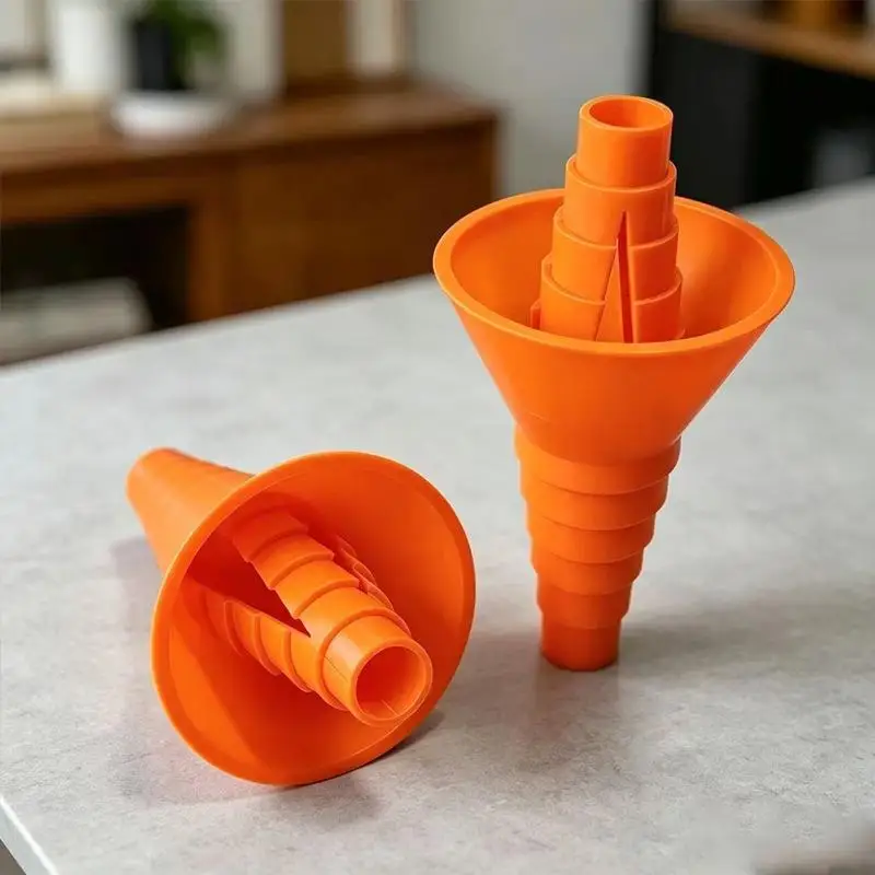 【BA】Multi Size Bottle Funnel Adapter Liquid Transfer Connector For Oil Detergent Soap Craft Fluid Pouring