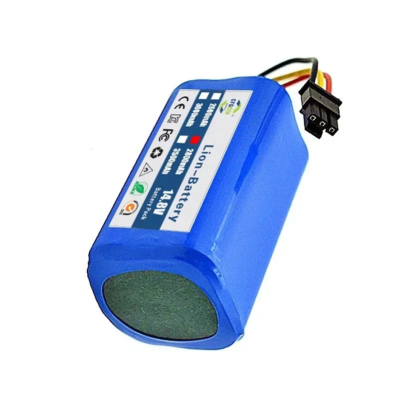 100%.for Qihoo 360 S5 S7 T90 14.8v 3500mah Robot Vacuum Cleaner Battery Pack Robotic Vacuum Cleaner Replacement Batteries.