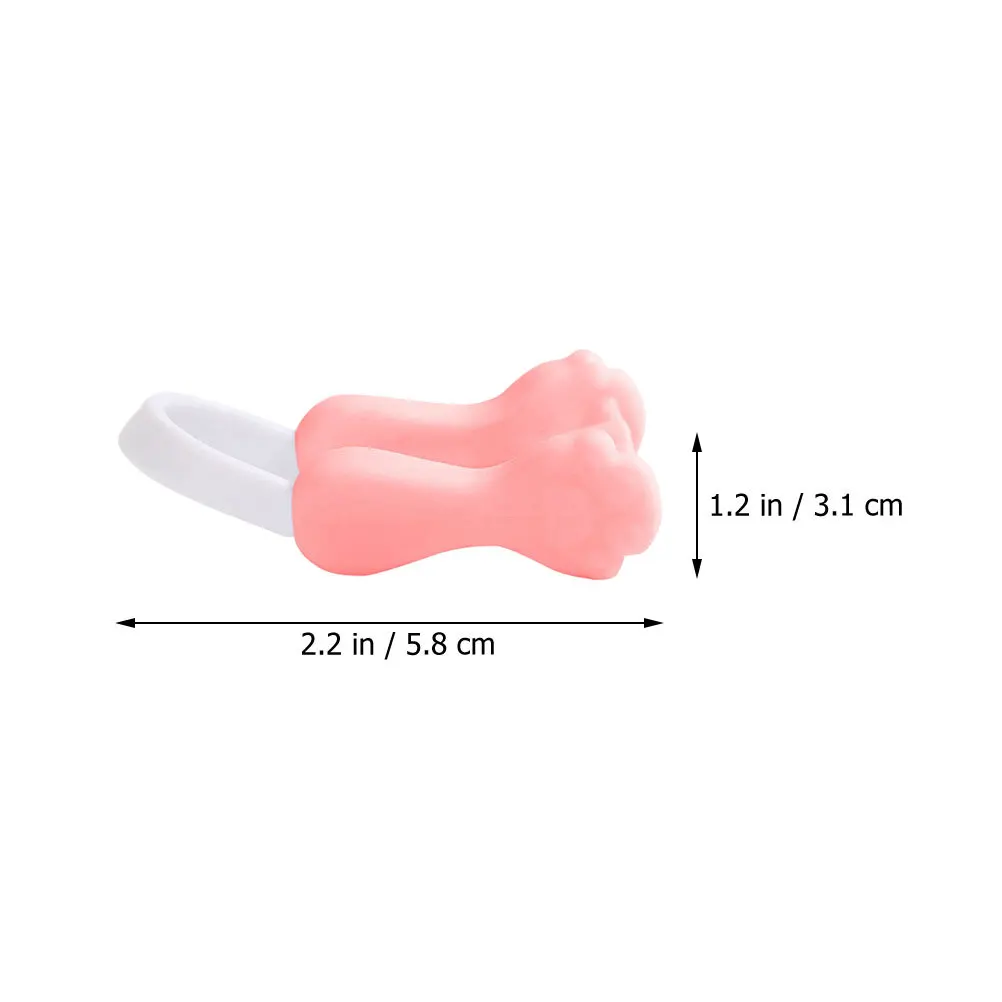 Clips façonnant le nez en Silicone, 2 pièces, pour soulever le nez, amincissant, lisseur de pont, outil de beauté, dispositif correcteur, sculpture du visage