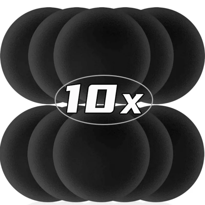 Esponja de espuma para cera de coche, redonda, negra, almohadillas aplicadoras de alta densidad, esponja de limpieza, herramienta de limpieza para lavado de detalles de coche