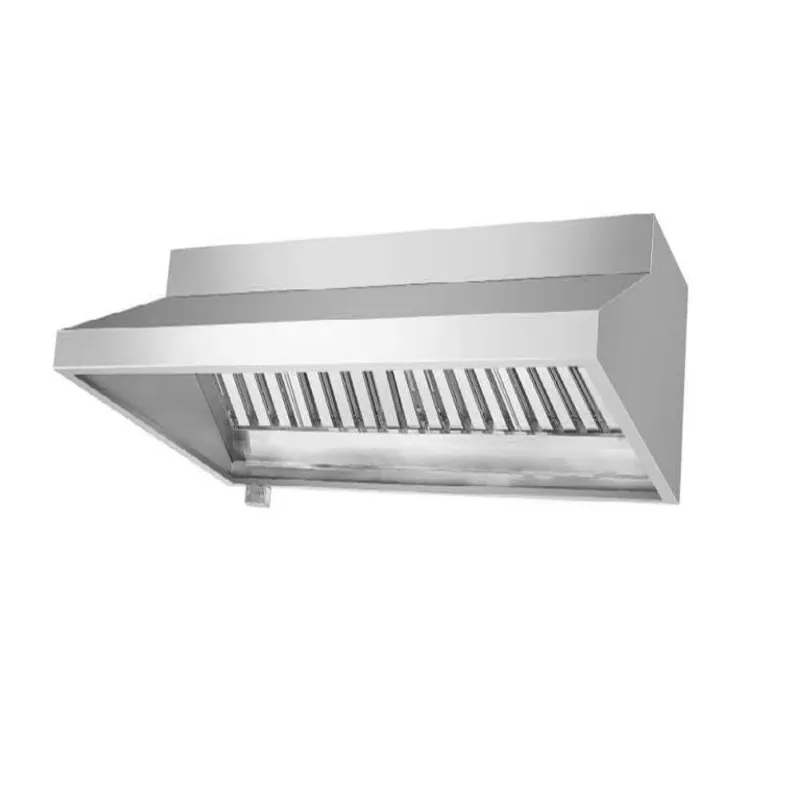 Commercial Stainless Steel Kitchen Extractor Hood Smoke Cook Range Exhaust Hood Integrated Kitchen Hood