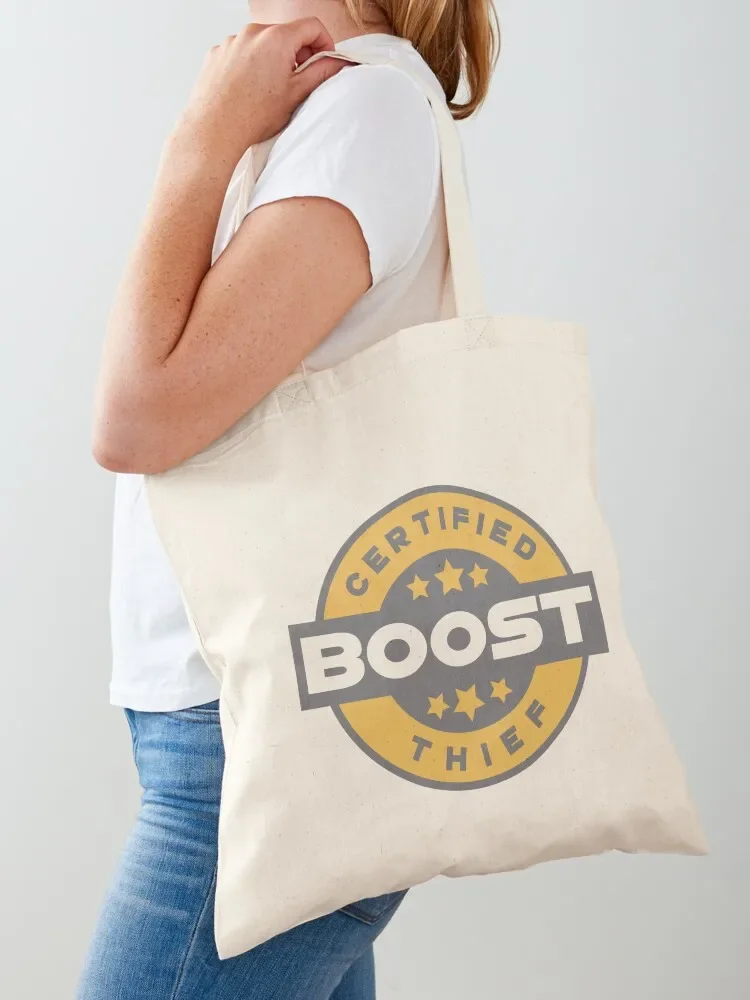 Rocket League Certified Boost Thief Badge Tote Bag Reusable bags Women's handbag Tote Bag