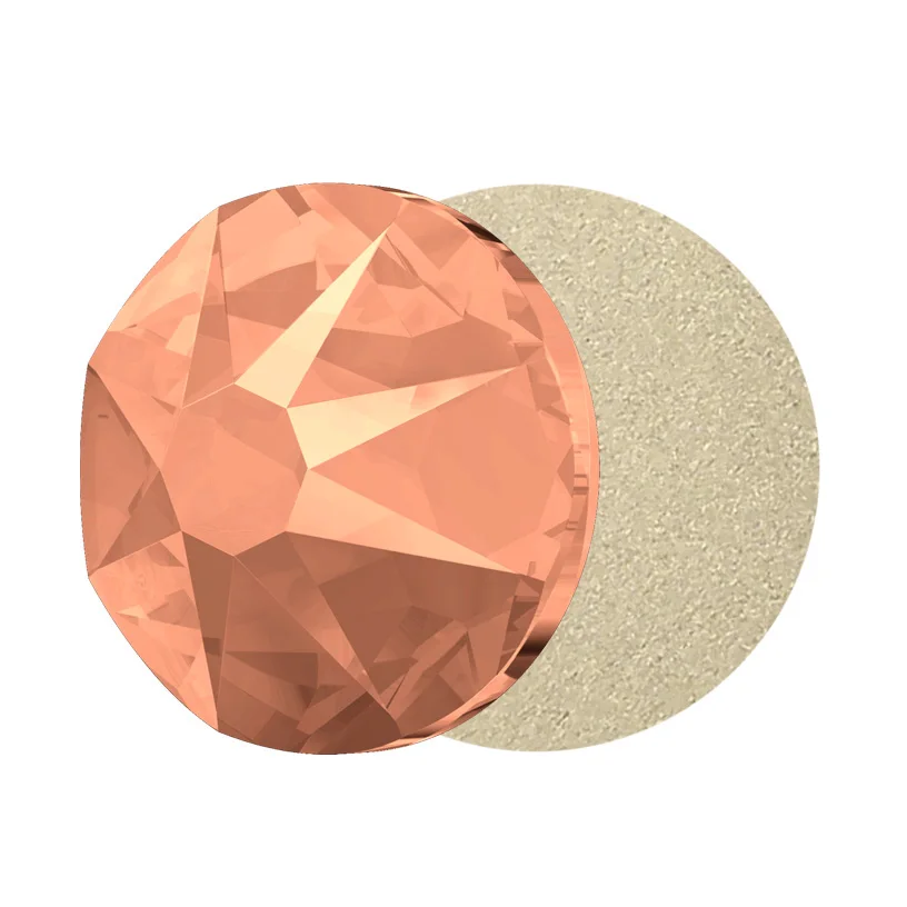 2088 Strass Light Peach Non Hotfix Flatback Crystal Rhinestone For Clothing Glitter DIY Nail Art Dress Garment Decoration