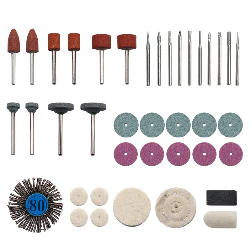 161Pcs Bit ,Set High Quanlity Suitable for ABox Suit Mini Drill Rotary, Tool Suitable for Dremel Grinding Accessories