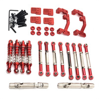 WPL C14 C24 1/16 RC Car Feiyu FY003-5A Metal Upgrade Parts, Tie Rods, Drive Shafts, Shock Absorbers