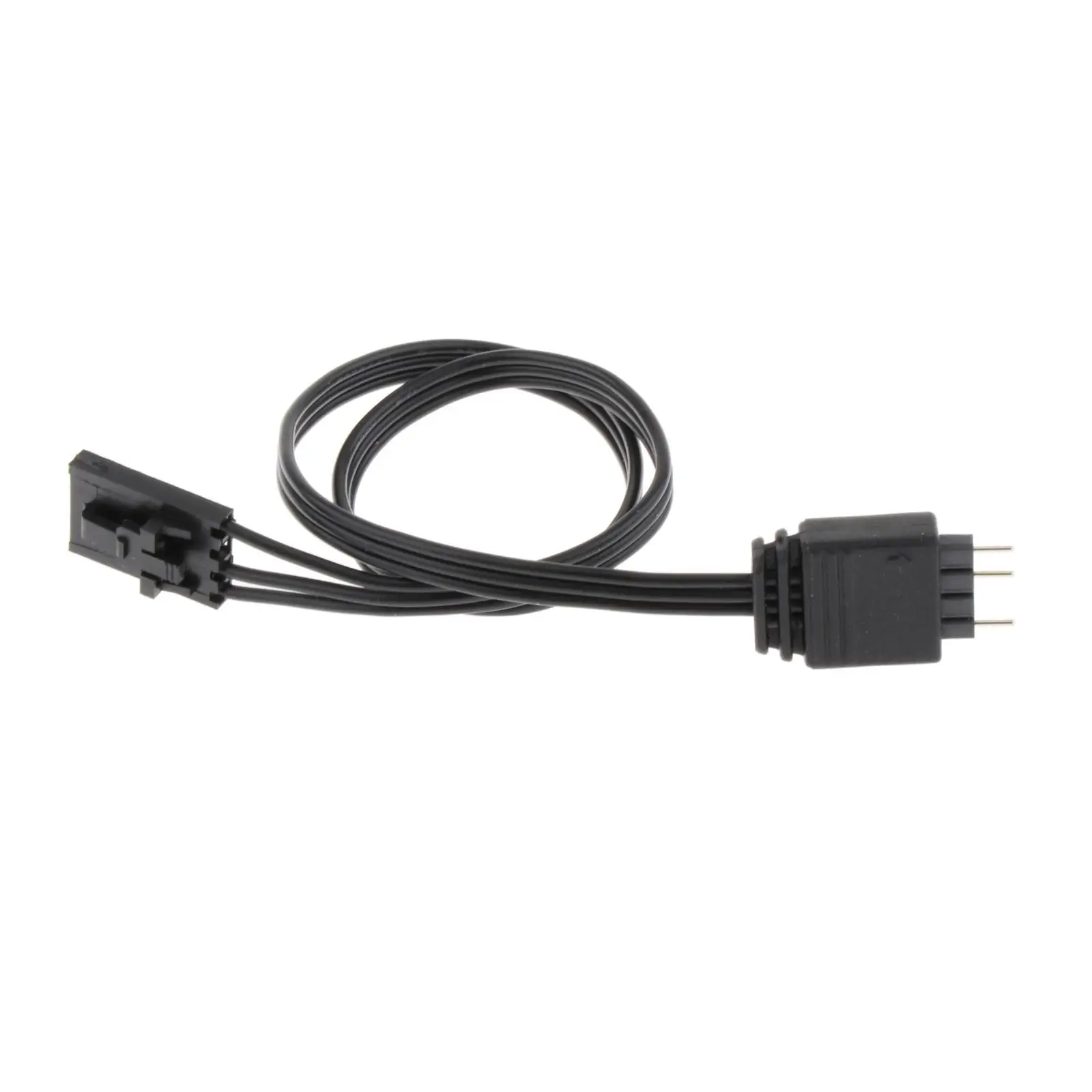 Fan Adapter Cable fan LL120 140 QL with Black Sleeved splitter