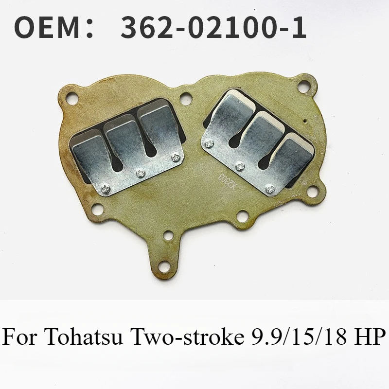 For Tohatsu Two-stroke 9.9/15/18 HP Intake Valve Assembly 362-02100-1 Outboard Engine Universal Parts