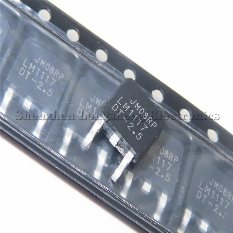10PCS/LOT LM1117DT-2.5 1117DT-2.5 1117-2.5 TO-252 Linear regulator New In Stock