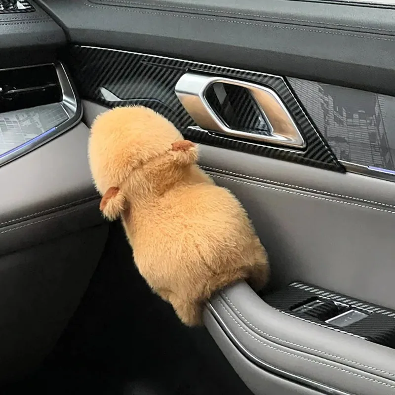 

Plush Capybara Car Interior Accessories Center Console Ornaments Bicycle Accessories Decoration Accessories for Cute Plush Dolls
