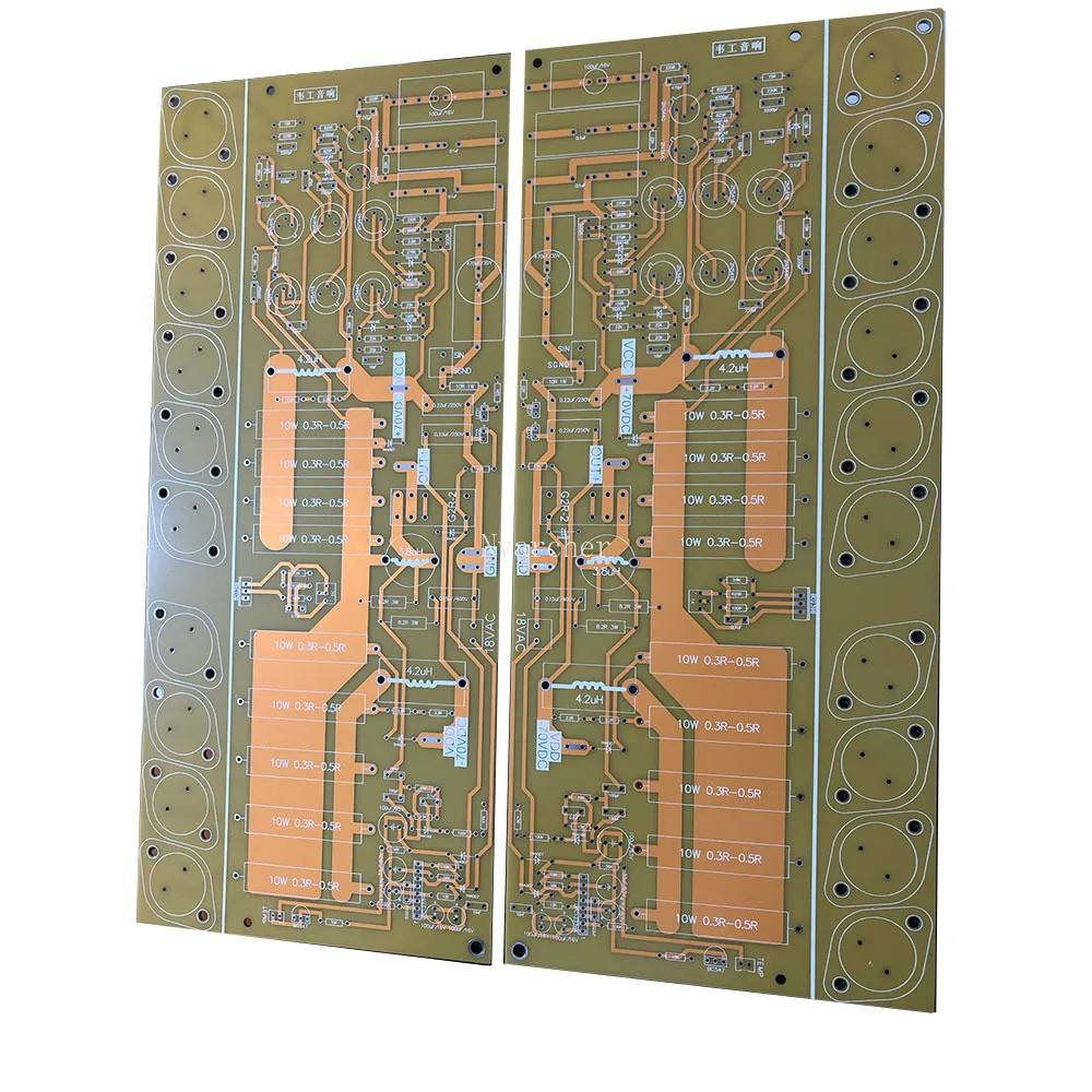 

Nvarcher A pair Switzerland FM711 Class gold seal amplifier board can be class and B debugging