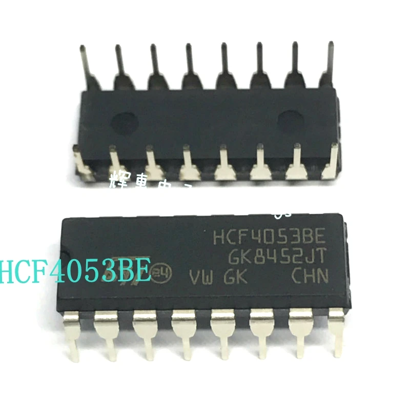 5 unidades HCF4053BE HCF4053 DIP-16