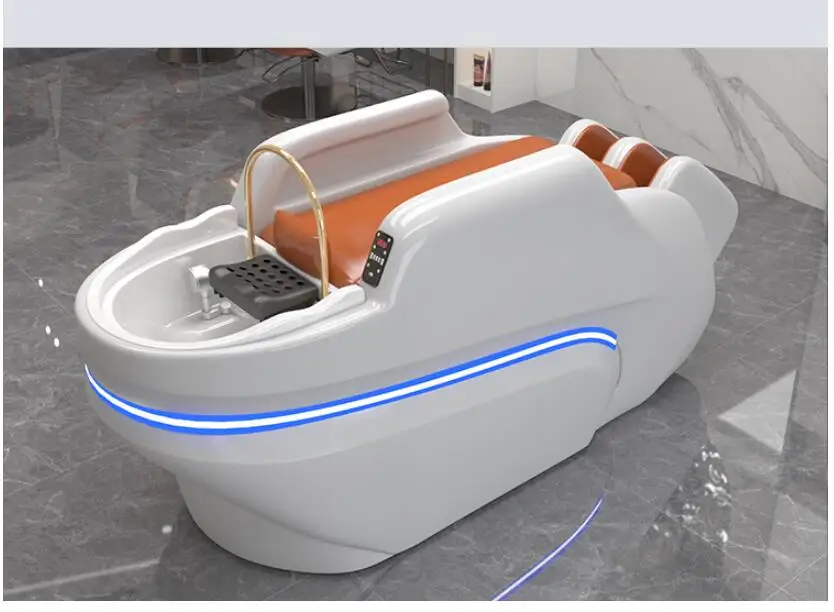 Automatic intelligent electric massage shampoo bed barbershop hair salon hair salon special hair treatment water cycle nourishin