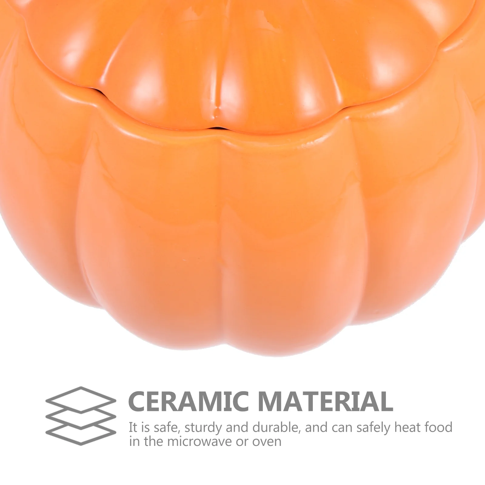 

Pumpkin Soup Bowl with Lid Ceramic Pot Halloween Jars Themed Mugs Creative Shaped