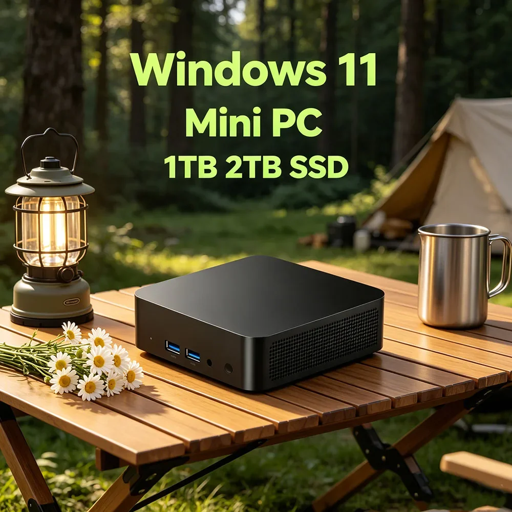 

Clear Mini PC Windows 11 Pro Core i3 6006U 32GB RAM 1TB/2TB SSD WiFi6 BT5.2 4K HD Office Study PC 3 Years Warranty
