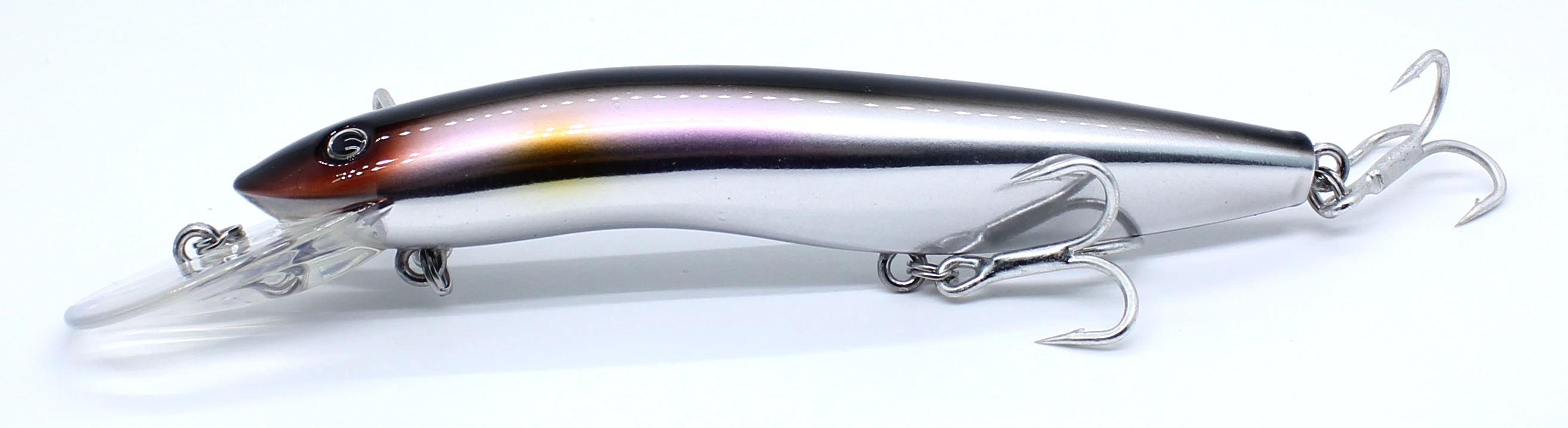 AOCLU Schwimm Minnow 125mm 26g Harten Köder Jerkbait Rassel 1PC Draht Für Tiefe Meer Boot Felsen Locken 4X Höhen Haken Japan Qualität – Detail 25