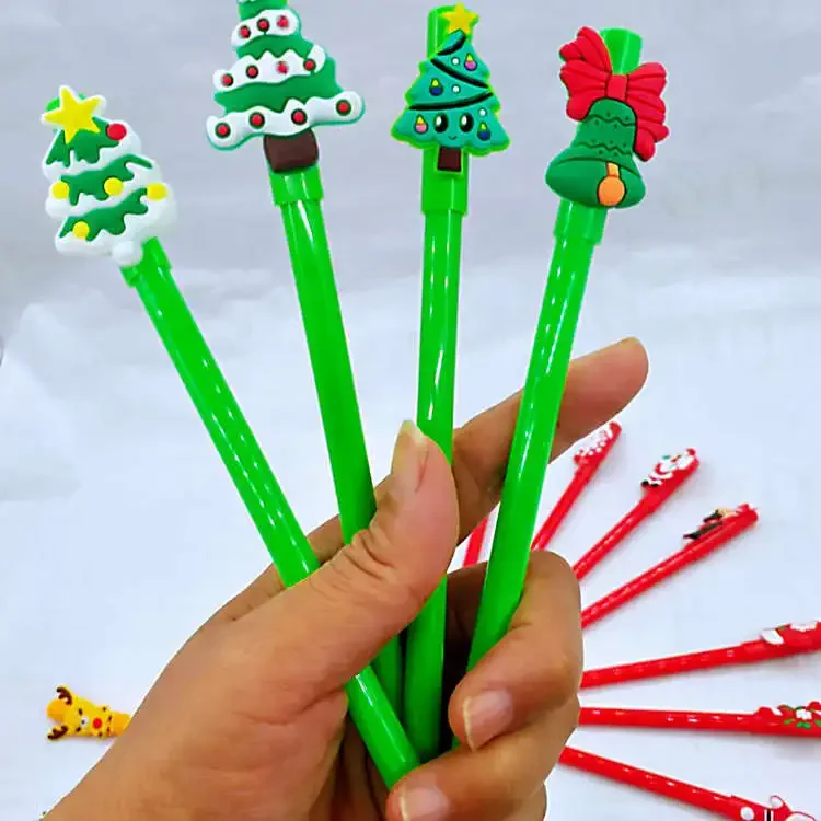 Imagem -05 - Cute Santa Elk Neutral Pen Presentes de Natal Criativos Escrita Suprimentos 36 Pcs