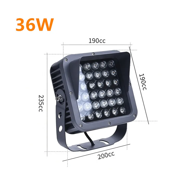 

Outdoor LED Tree Lighting Lawn Lamp Garden Projector 12W 24W Path Spotlights Landscape Floodlights for Park Exterior Decor