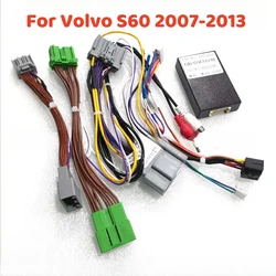 Car Audio Wiring Harness with Canbus Box For Volvo S60 XC60 V60 2007-2013 Stereo 16 Pin CD/DVD Android 2 Din GPS Video Player