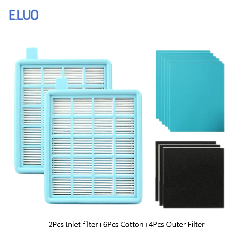 Filter Mesh HEPA FILTER BUFFALO-MISTRAL For Philips Vacuum Cleaner FC8470 FC8471 FC8472 FC8473 FC8474 FC8476 FC8477