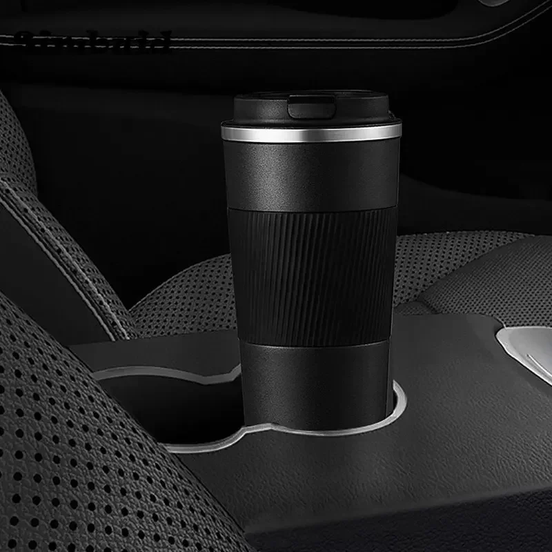 510ml Stainless Steel Coffee Cup Thermal Mug Garrafa Termica Cafe Copo Termico Caneca Non-slip Travel Car Insulated Bottle